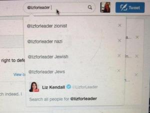 Louise Mensch discovers her own search history